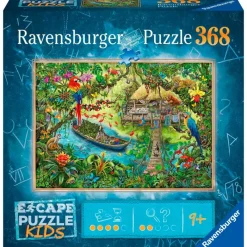 RAVENSBURGER Puzzles Y Construcciones|Puzzle Escape Kids Jungla 368 Piezas