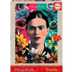 EDUCA Puzzles Y Construcciones|Puzzle Frida Kahlo 1000 Piezas