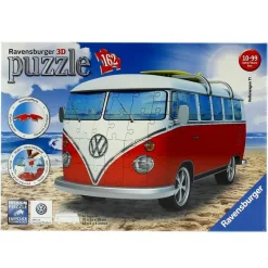 RAVENSBURGER Puzzles Y Construcciones|Puzzle Furgoneta Volkswagen 3D