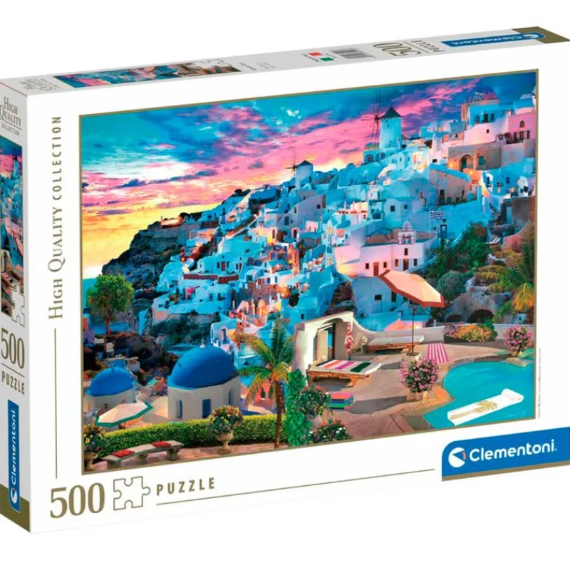CLEMENTONI Puzzle Grecia 500 Piezas- Puzzles Y Construcciones