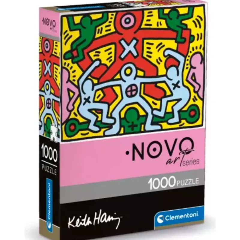 CLEMENTONI Puzzle Keith Haring 1000 Piezas- Puzzles Y Construcciones