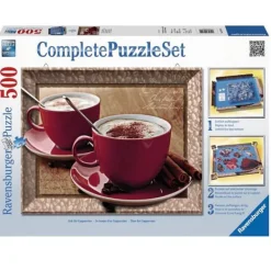 RAVENSBURGER Puzzle La hora del Cappuccino- Puzzles Y Construcciones