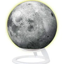 RAVENSBURGER Puzzles Y Construcciones|Puzzle Luna 3D Brilla en la Oscuridad
