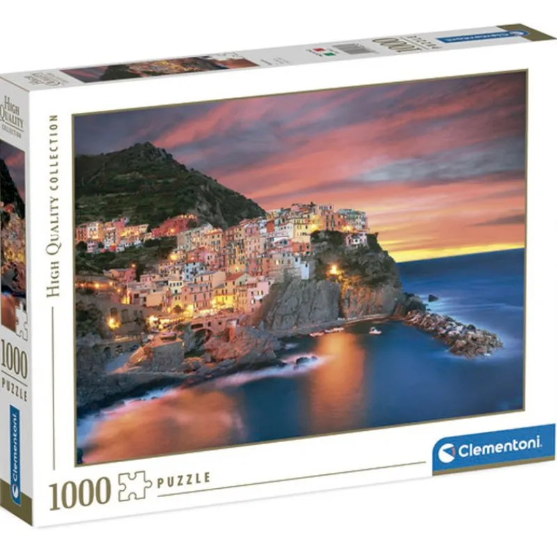 CLEMENTONI Puzzles Y Construcciones|Puzzle Manarola 1000 Piezas