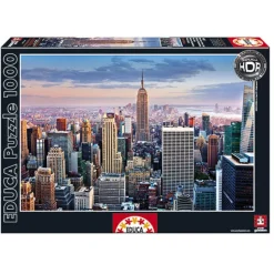 EDUCA Puzzle Manhattan, Nueva York de 1000 pzs- Puzzles Y Construcciones
