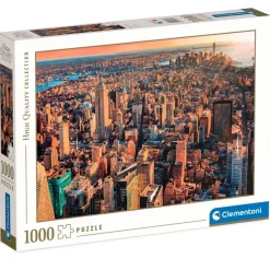 CLEMENTONI Puzzles Y Construcciones|Puzzle Nueva York 1000 Piezas