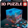 EDUCA Puzzle Nueva York Skyline 3D- Puzzles Y Construcciones