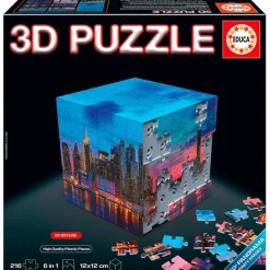 EDUCA Puzzle Nueva York Skyline 3D- Puzzles Y Construcciones