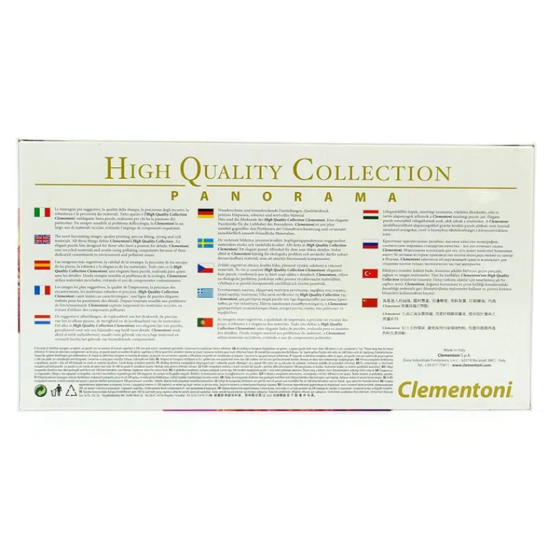 CLEMENTONI Puzzle Panorámico El Baile de los Flamencos 1.000 Piezas- Puzzles Y Construcciones