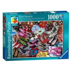 RAVENSBURGER Puzzle Paraiso zapatos 1000 Piezas- Puzzles Y Construcciones