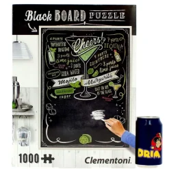 CLEMENTONI Puzzle Pizarra Cheers de 1.000 Piezas- Puzzles Y Construcciones
