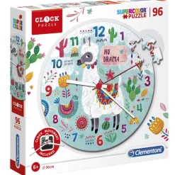 CLEMENTONI Puzzles Y Construcciones|Puzzle Reloj Llama
