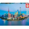 EDUCA Puzzles Y Construcciones|Puzzle Shanghai al Atardecer 1000 Piezas