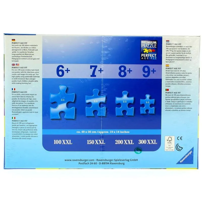 RAVENSBURGER Puzzles Y Construcciones|Puzzle Siesta Gatuna de 300 Piezas XXL