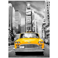 CLEMENTONI Puzzles Y Construcciones|Puzzle Taxi en Nueva York Colleción Platinum de 1000 Piezas