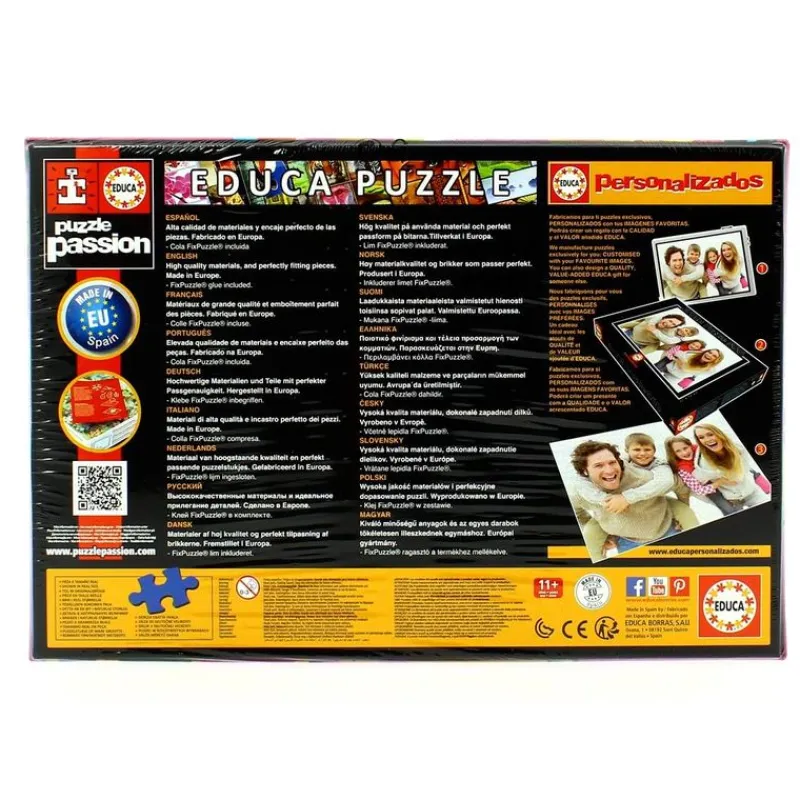 EDUCA Puzzles Y Construcciones|Puzzle Unicornios en el Bosque de 500 Piezas