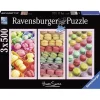 RAVENSBURGER Puzzles Expertos: Más De 1000 Piezas|Puzzles Y Construcciones|Puzzle 3x500 piezas Macaron