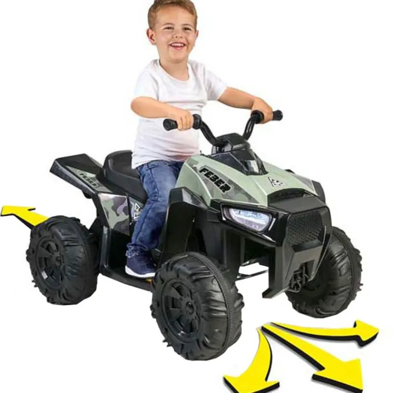 FEBER Vehículos Con Batería O Motor|Quad Boxer Infantil