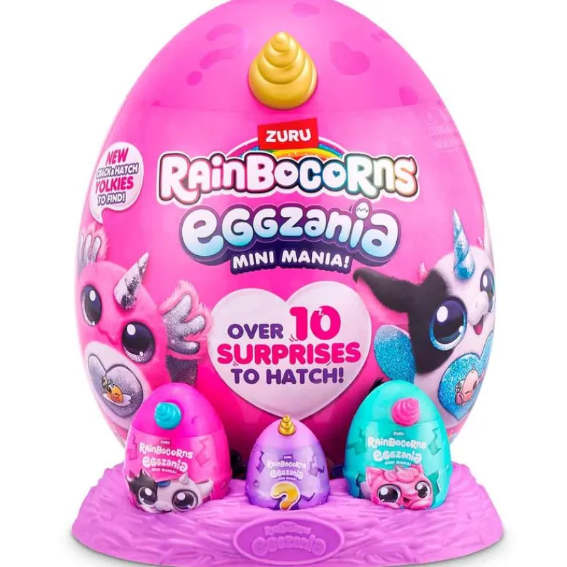ZURU Manualidades|Rainbocorns Eggzania Mini Sorpresa