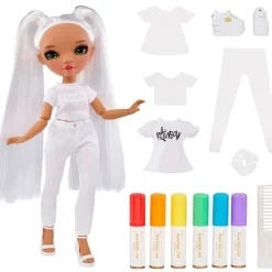 MGA Rainbow High Colour & Create Muñeca Ojos Verdes- Muñecas