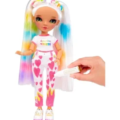 MGA Rainbow High Colour & Create Muñeca Ojos Verdes- Muñecas