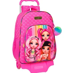 SAFTA Rainbow High Mochila con Carro- Escolar
