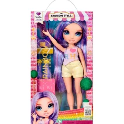 MGA Rainbow High My Fashion Style Muñeca Violet- Muñecas