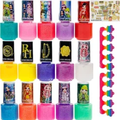 SELECCION DRIM Juegos Y Juguetes De Imitación|Rainbow High Pack Esmaltes Peel-Off