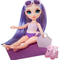MGA Rainbow High Swim & Style Muñeca Violet Willow- Muñecas