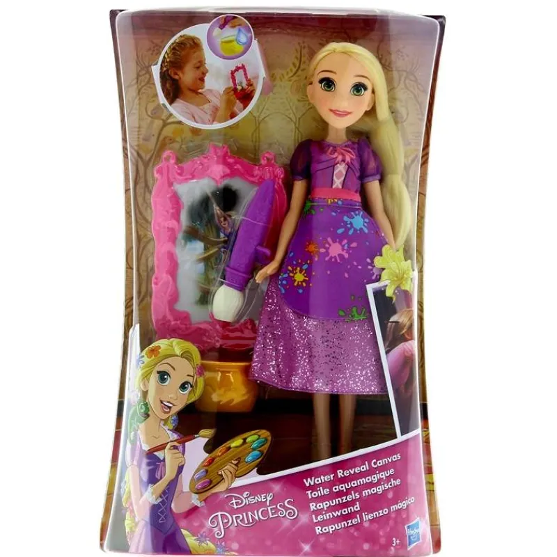 HASBRO Muñecas|Rapunzel Sueños de Princesas Lienzo de Pintura Mágica