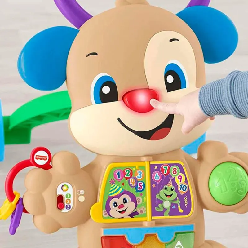FISHER PRICE Ríe y Aprende Andador Perrito Primeros Pasos- Primera Infancia Y Preescolar