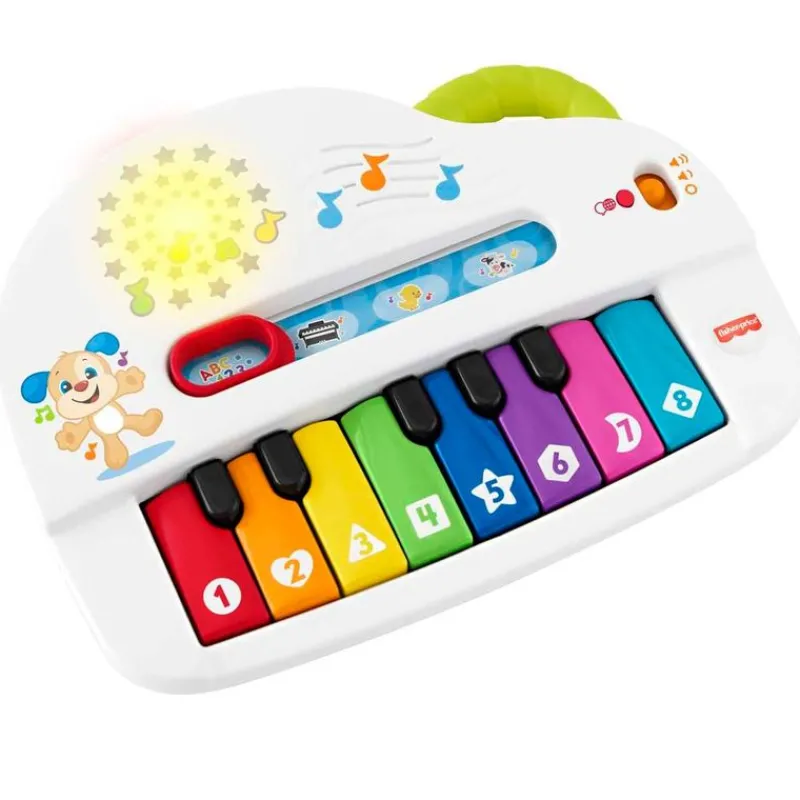 FISHER PRICE Ríe y Aprende Piano Musical- Instrumentos Musicales