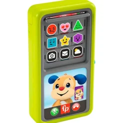 FISHER PRICE Ríe y Aprende Smartphone Teléfono Infantil- Primera Infancia Y Preescolar