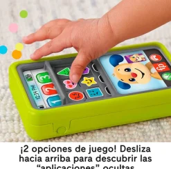 FISHER PRICE Ríe y Aprende Smartphone Teléfono Infantil- Primera Infancia Y Preescolar