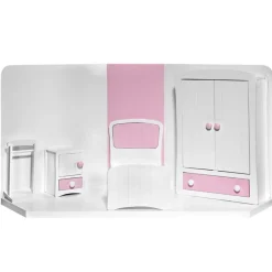 ROSA TOYS Reborn Muñeco Conjunto Habitación Completa- Juegos Y Juguetes De Imitación|Muñecas