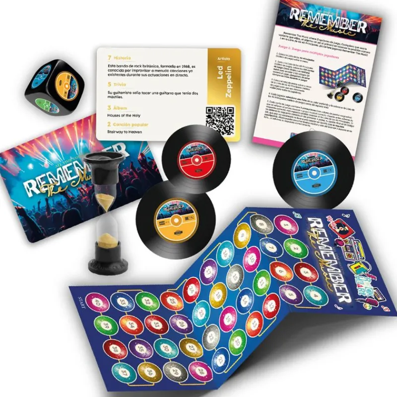 TOY PARTNER Amigos Y Familia|Juegos De Mesa|Remember the Music Juego Mesa