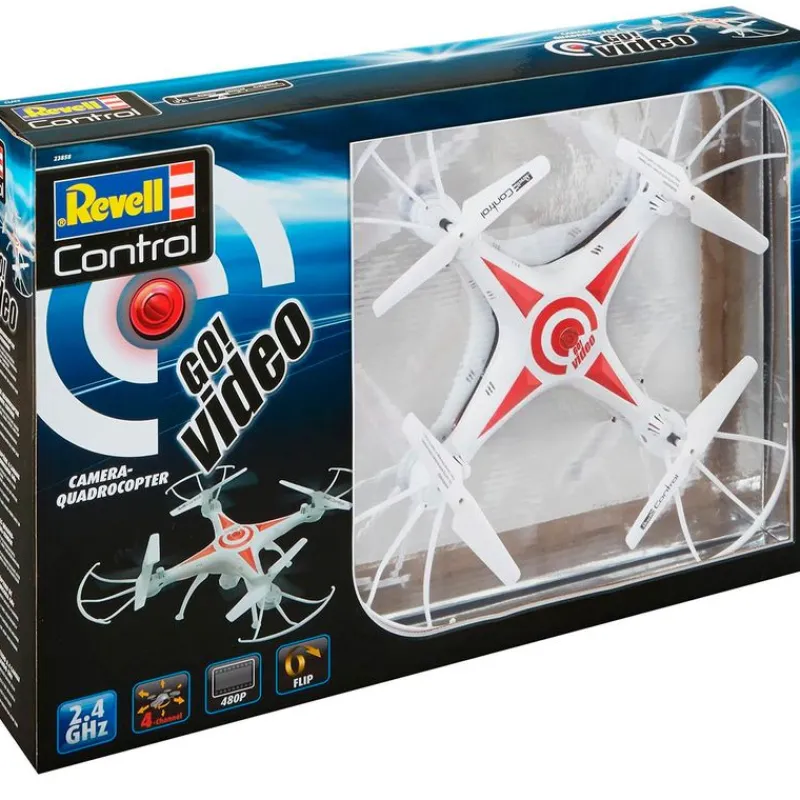 REVELL Drones|Control GO! Video Dron con Cámara