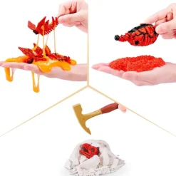 ZURU Robo Alive Volcano Dinosaurio Fossil Find Surtido- Figuras Y Figuras De Acción|Manualidades