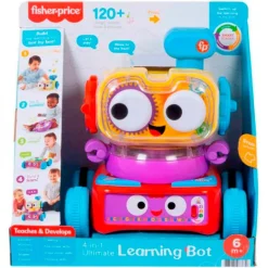 FISHER PRICE Juegos Y Juguetes Educativos|Robot Aprendizaje 4 en 1