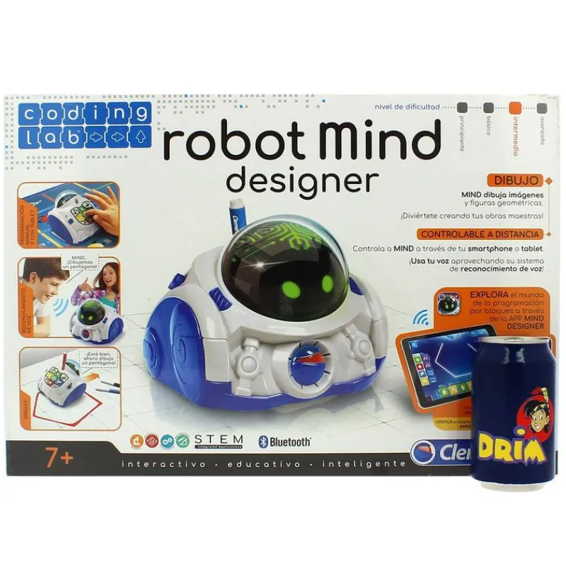 CLEMENTONI Robot Mind Designer- Juegos Y Juguetes Educativos
