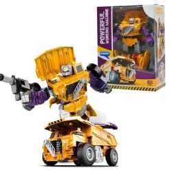 DRIM DISCOUNT Robot Transformable Volquete- Figuras Y Figuras De Acción