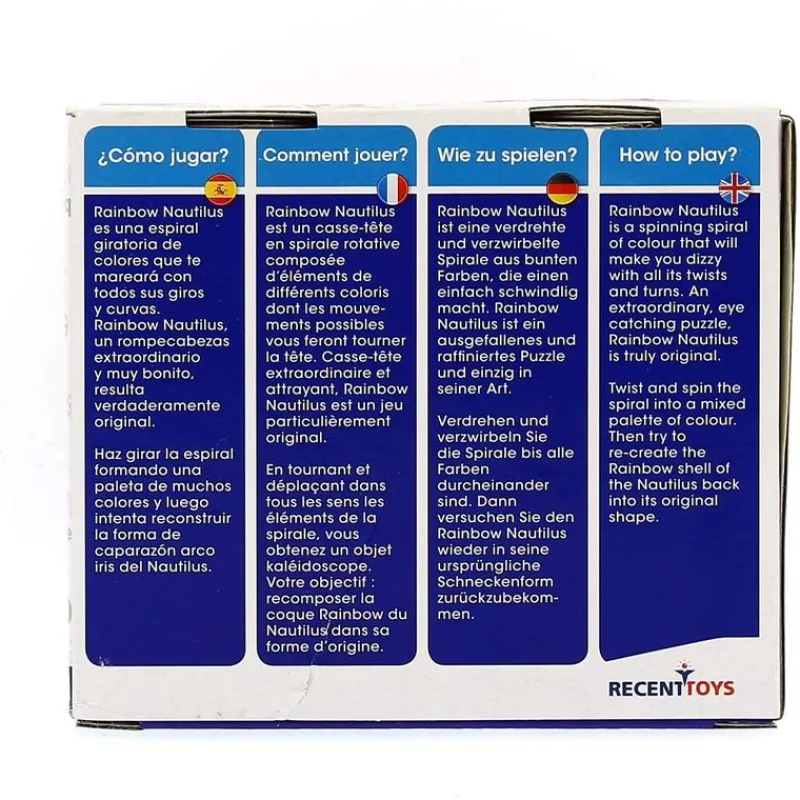 CAYRO Juegos De Mesa|Rompecabezas Rainbow Nautilus