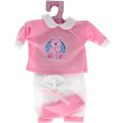 ROSA TOYS Muñecas|Ropita Bebé Pijama Rosa Osito