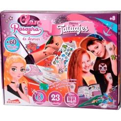 JESMAR Rosaura Glam Fábrica de Tatuajes- Juegos Y Juguetes Educativos