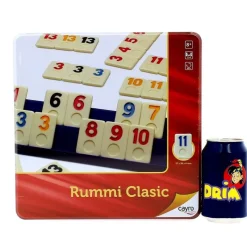 CAYRO Rummi Clásico en Caja de Metal- Juegos De Mesa