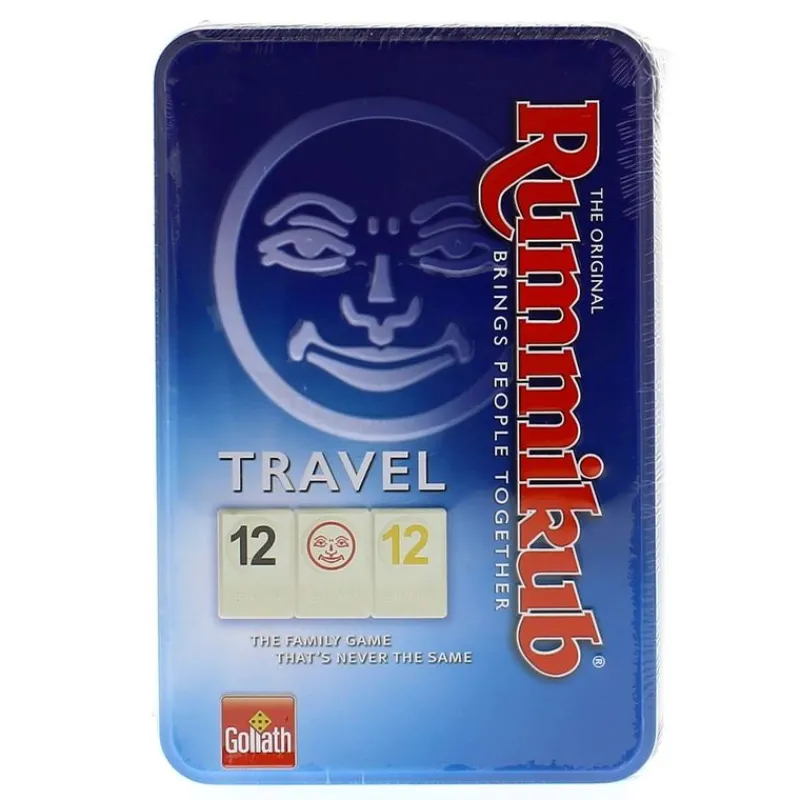 GOLIATH Rummikub Original Viaje Caja Metálica- Juegos De Mesa|Juegos Y Juguetes Educativos