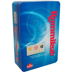 BIZAK Rummikub Original Viaje Caja Metálica- Juegos De Mesa
