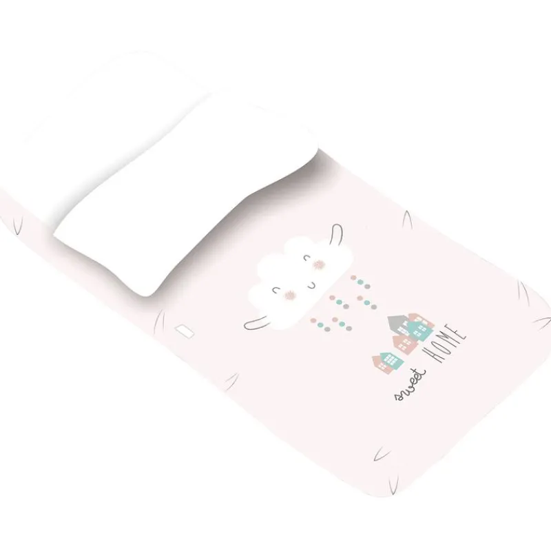 PIRULOS Ropa De Cuna|Juegos De Madera|Saco Nórdico para cuna 60x120 Sweet Rosa