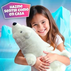 BIZAK Salva al Oso Polar Peluche Interactivo- Electrónicos
