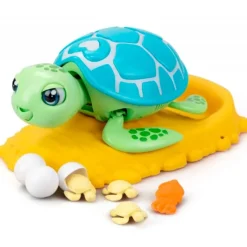 BIZAK Salva la Tortuga Mascota Interactiva Surtida- Electrónicos